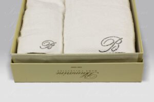 Coppia Spugna Benessere bianco Blumarine