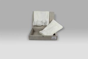Coppia Spugna Frou Frou bianco Opificio Dei Sogni
