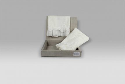 Coppia Spugna Frou Frou bianco Opificio Dei Sogni