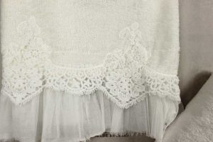 Coppia Spugna Frou Frou bianco Opificio Dei Sogni