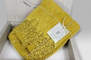 Coppia Spugna Ricordi ocra Opificio dei Sogni