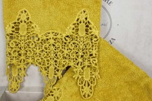 Coppia Spugna Ricordi ocra Opificio dei Sogni