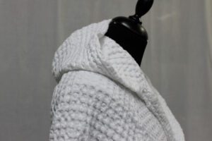 Accappatoio Club bianco NK by Camillatex