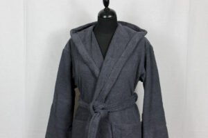 Accappatoio Soho grigio scuro Mastro Raphael
