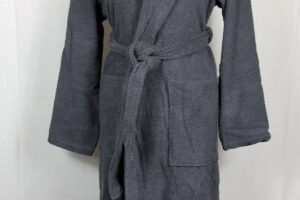 Accappatoio Soho grigio scuro Mastro Raphael