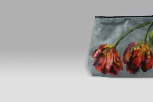 Trousse Tulipani Graphite Designers Guild small