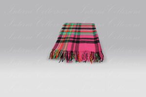Plaid Chennai fuchsia Designers Guild