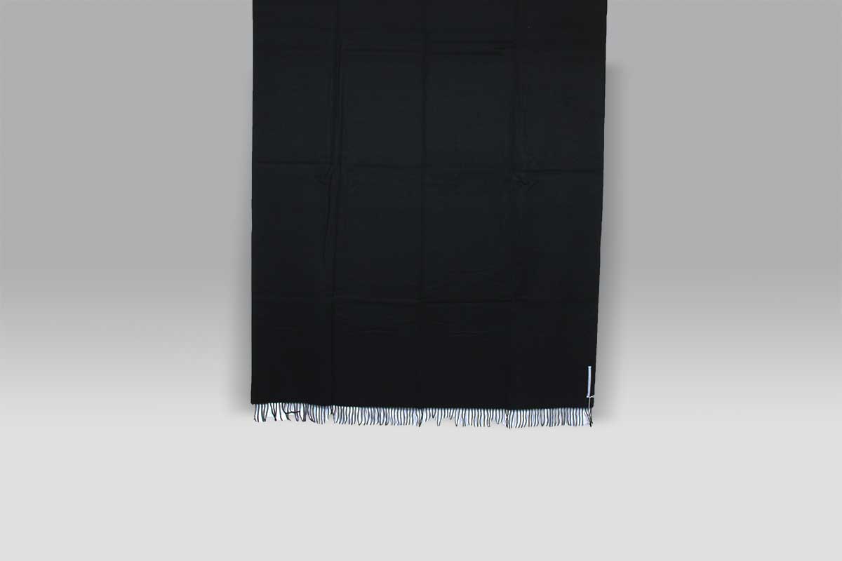 Plaid Hybis nero lana vergine cashmere seta Cecchi e Cecchi Plaid Hybis nero lana vergine cashmere seta Cecchi e Cecchi