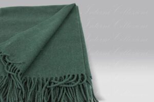 Plaid Hybis verde Cecchi e Cecchi Agolab