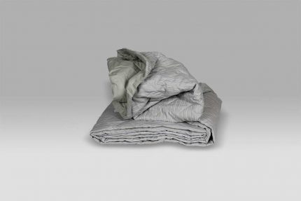 Quilt Gessato V.9301 misto lino Bossi Casa