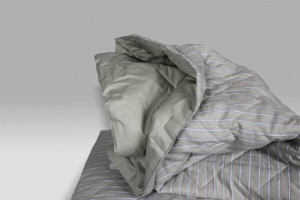 Quilt Gessato V.9301 misto lino Bossi Casa