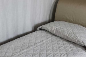 Quilt Gessato V.9301 misto lino Bossi Casa