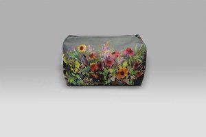 Trousse Indian Sunflower Graphite grande Designers Guild