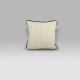 Cuscino Corda Chalk bianco-nero Designers Guild