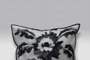 Cuscino Guerbois Charcoal Designers Guild