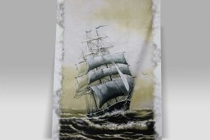 Telo Mare Vascello sabbia Dea