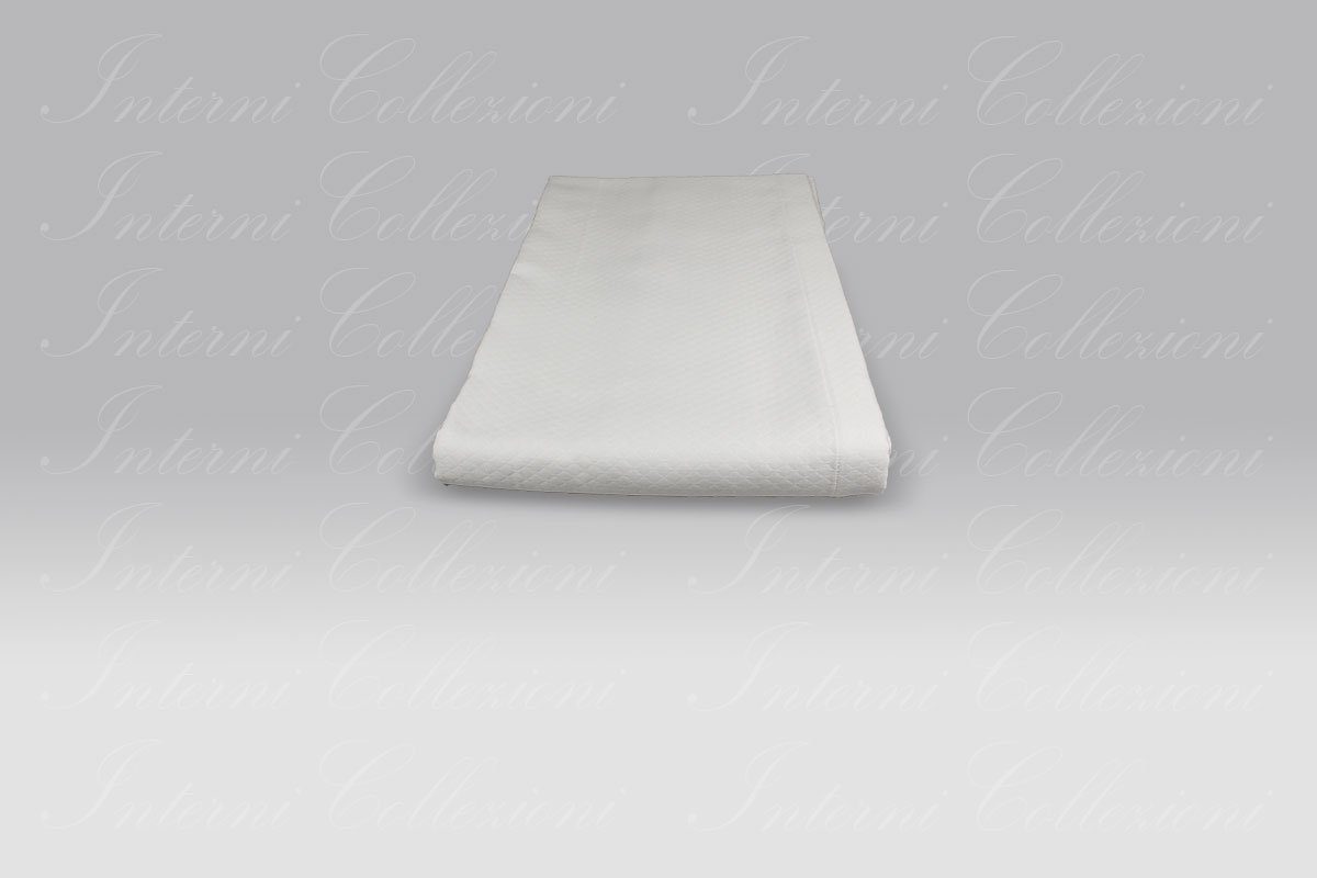 Copriletto Alida B piquet bianco Micol Copriletto Alida B piquet bianco Micol