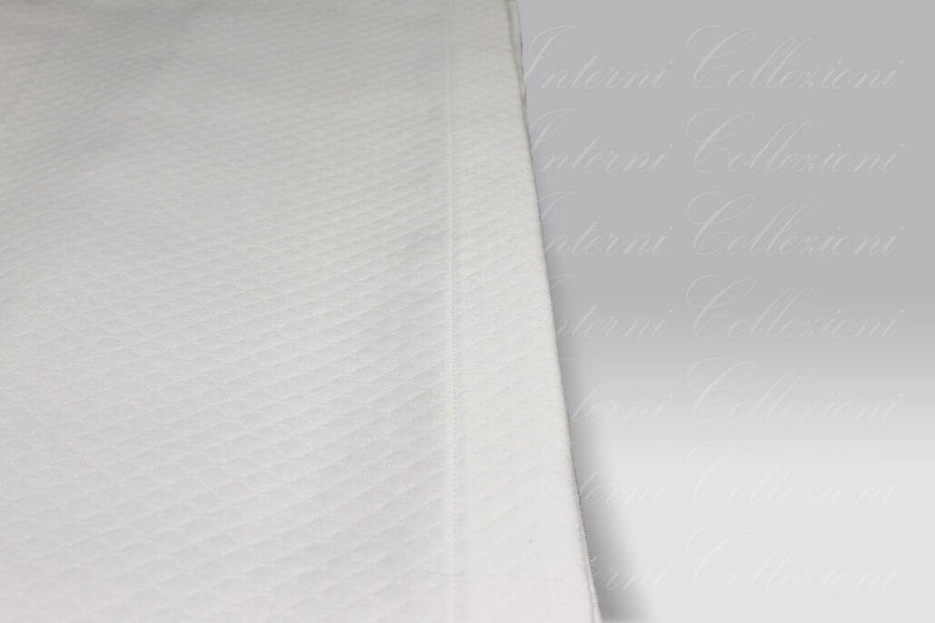 Copriletto Alida B piquet bianco Micol