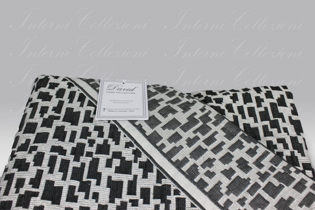 Copriletto Alyssa nero David Home Collection