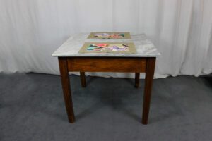 Set 2 Americani Butterfly marrone Borbonese