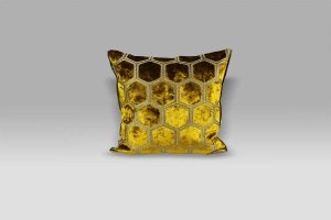 Cuscino 43x43 Manipur Ochre ocra Designers Guild