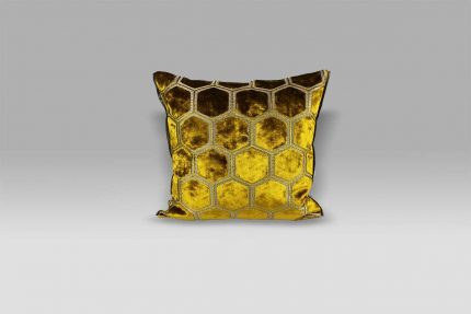 Cuscino 43x43 Manipur Ochre ocra Designers Guild