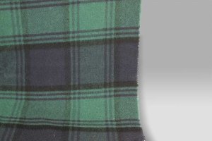 Plaid 135x180 Lambswool blu-verde Cecchi e Cecchi