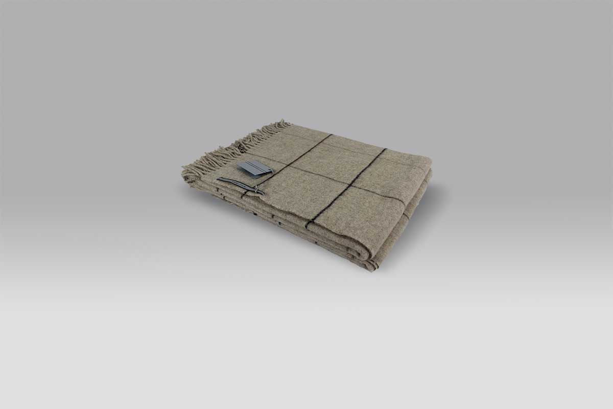 Plaid 135x180 Scozia 345 quadri tortora Cecchi e Cecchi Plaid 135x180 Scozia 345 quadri tortora Cecchi e Cecchi