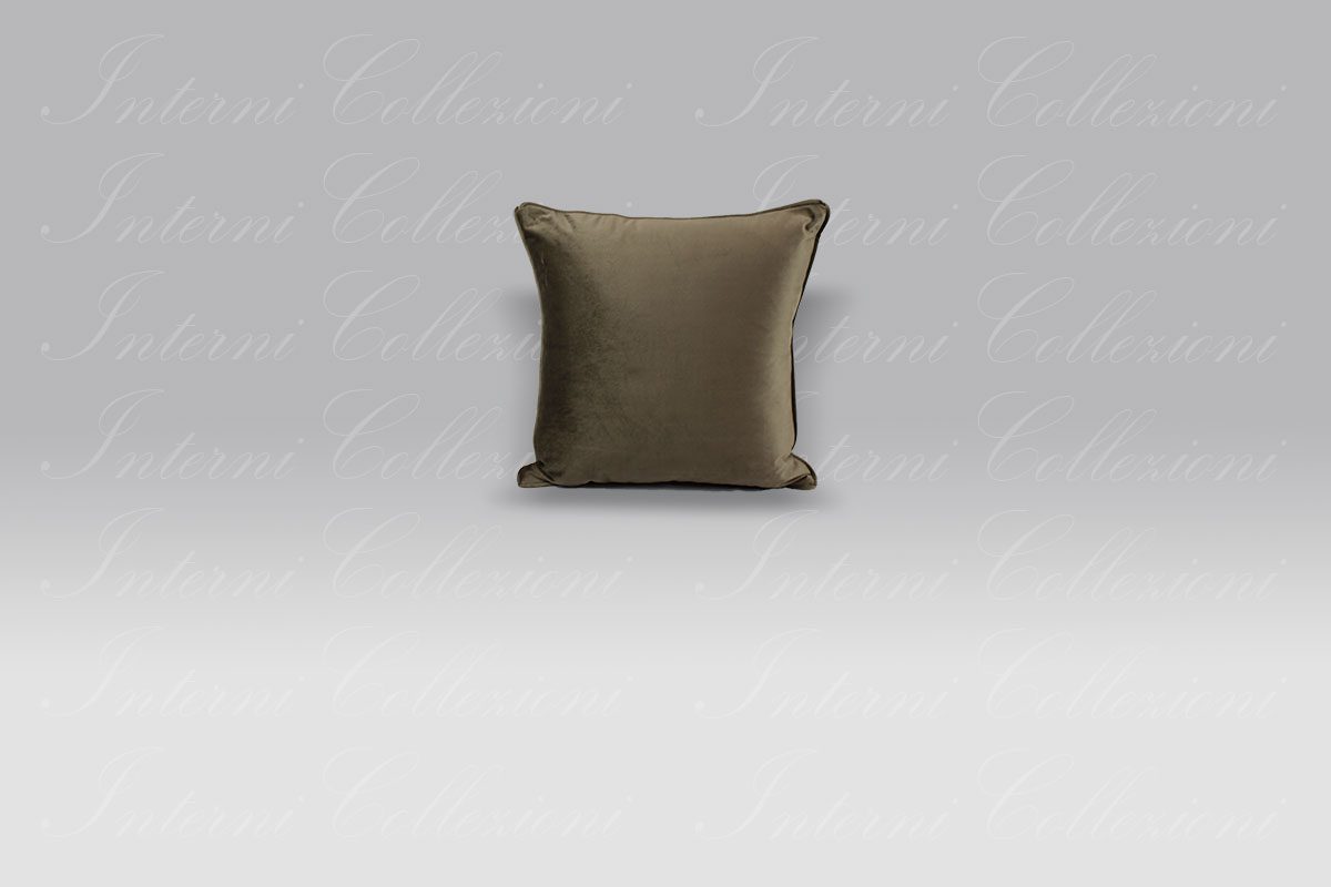 Cuscino Velvet unito marrone David Home Collection Cuscino Velvet unito marrone David Home Collection
