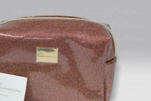 Pochette Glitter Caramello grande Blumarine