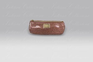 Pochette Glitter Caramello piccola Blumarine