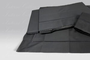 Completo Lenzuola BeB Bacchettina nero Mastro Raphael