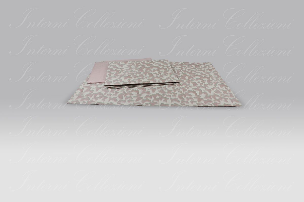 Completo Lenzuola Crisalide rosa-cipria Blumarine Completo Lenzuola Crisalide rosa-cipria Blumarine