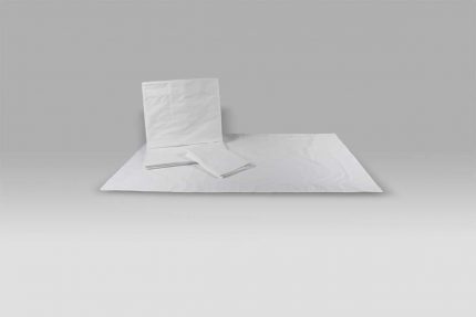 Completo Lenzuola Percalle bianco Micol