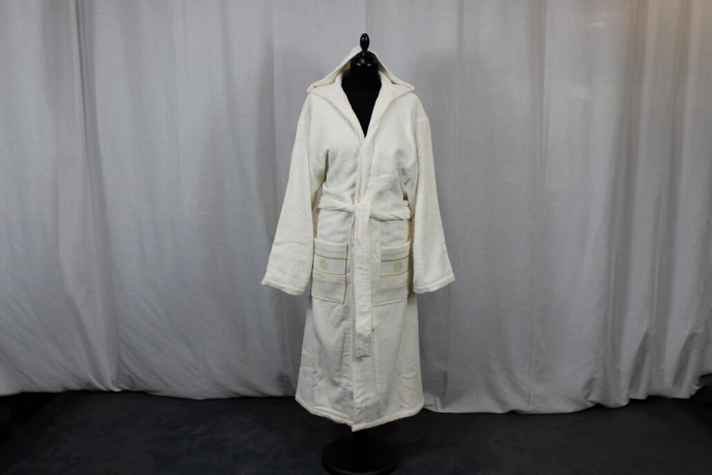 Accappatoio Gold New ivory Roberto Cavalli