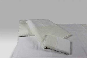 Completo Lenzuola Glam avorio chiaro-beige Dea
