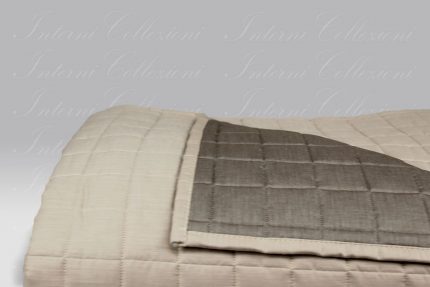 Quilt Double 7511 neutro-marrone Bossi