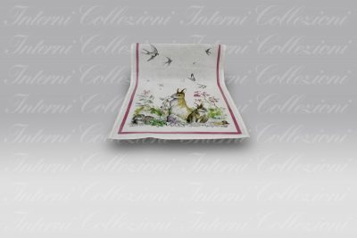 Canovaccio Remi rosa Tessitura Toscana Telerie