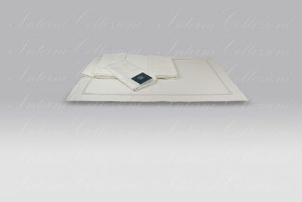 Completo Lenzuola Belcanto avorio-latte Dea