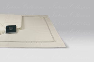 Completo Lenzuola Belcanto avorio-latte Dea