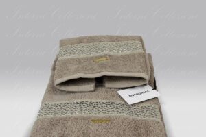 Coppia Spugna Charme tortora Borbonese