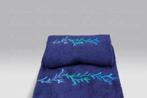 Coppia Spugna Corallomania blu ric verde azzurro Mastro Raphael