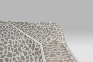 Copriletto Alyssa tortora David Home Collection