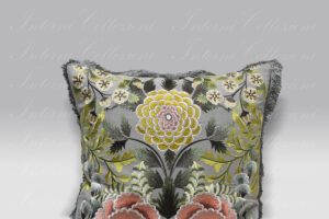 Cuscino Brocart sepia Designers Guild