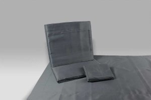 Completo Lenzuola Boston grigio antracite Micol