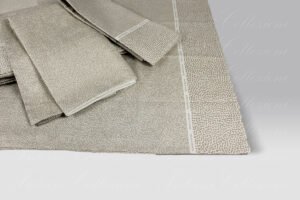 Completo Lenzuola Century 4 federe ecru Borbonese