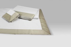 Completo Lenzuola Colette beige Micol
