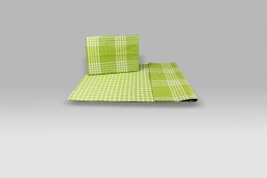 Parure Copripiumino Melchiorre 7300 verde Bossi Casa