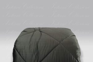 Trapunta Bloom Velvet piombo Tessitura Randi