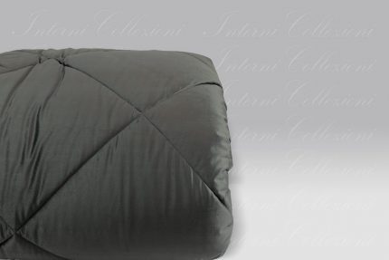 Trapunta Bloom Velvet piombo Tessitura Randi